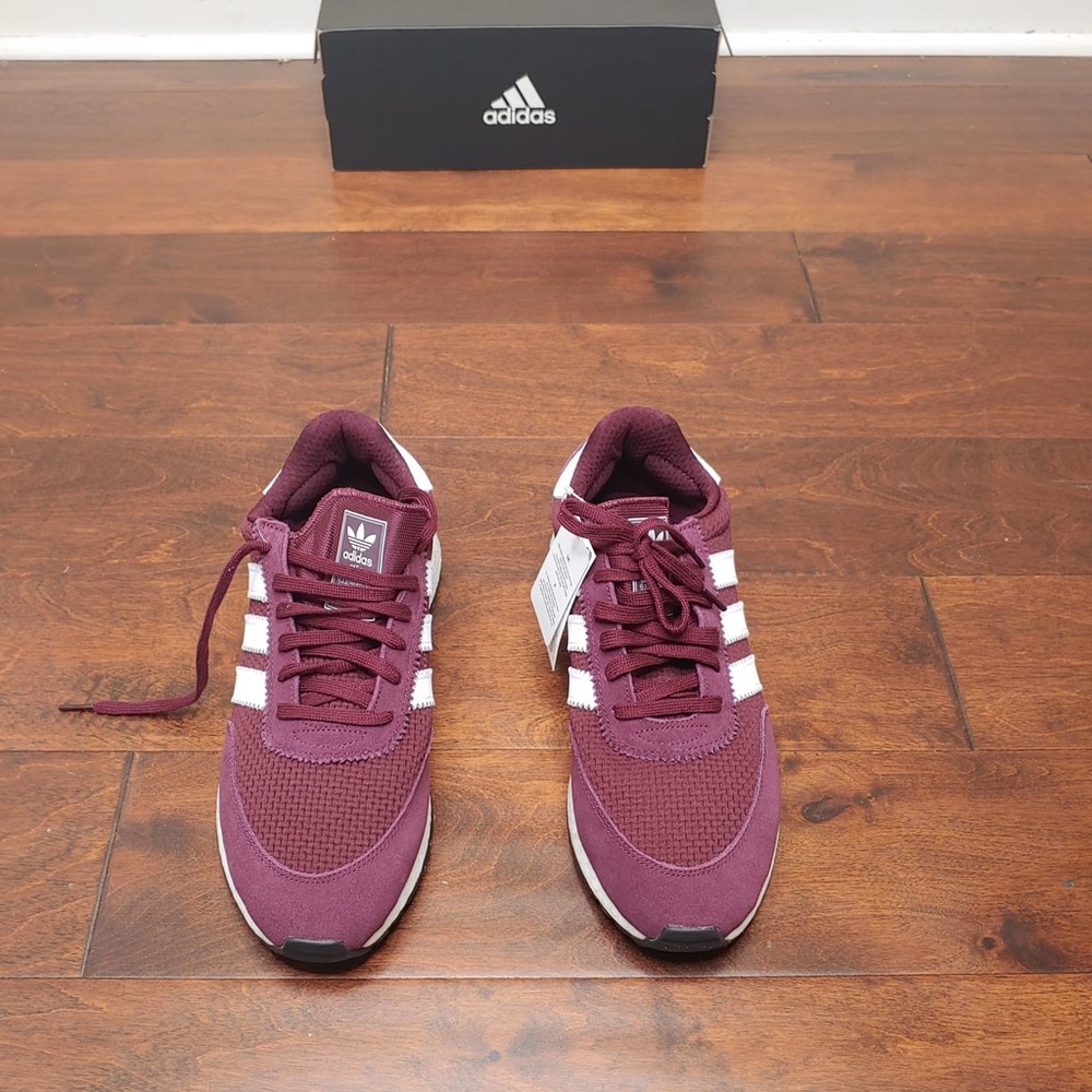 Adidas I-5923 Men’s Sneakers in Maroon NIB - Picture 3 of 7